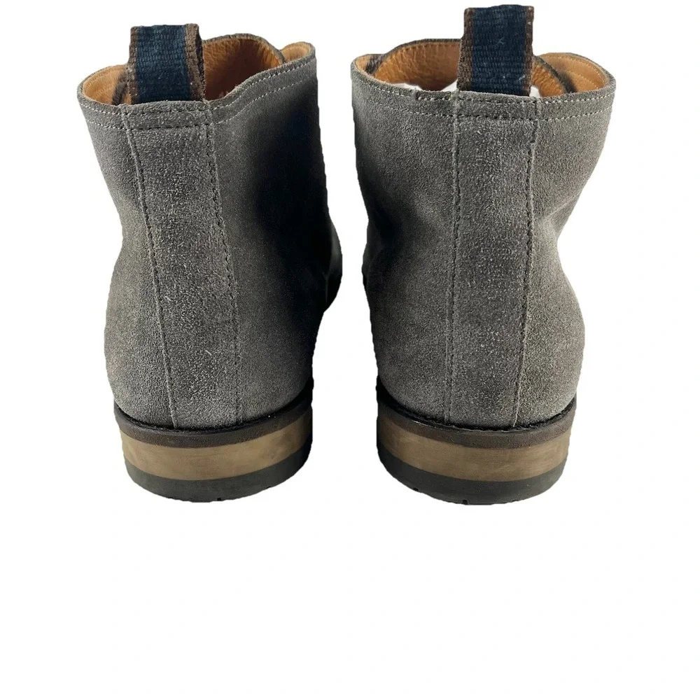 RODD & DUNN Gray Suede Boots Mens Size US 12‎ UK 11 Pebbly Hill Chucka Leather